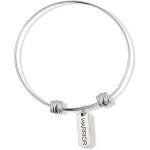 Warrior Hope Fighter Determination Charm Bangle